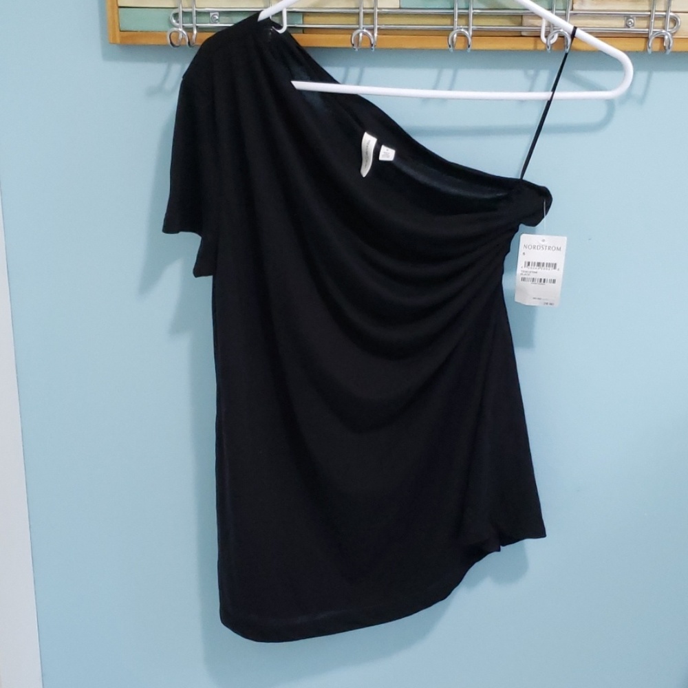 Treasure & Bond one shoulder top